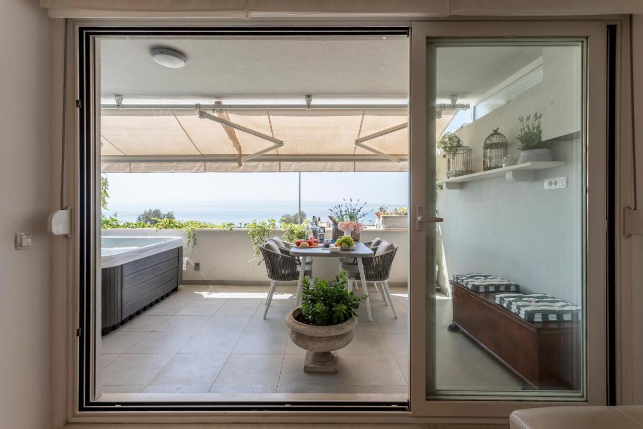 Velebis Superior Apartment - Luxurious One-Room Apartment With Jacuzzi - Prestigious Location By The Sea In The New City Center Of Znjan - Panoramic View Of The Sea And Islands - Free Garage Parking - Buralux Properties Сплит Екстериор снимка